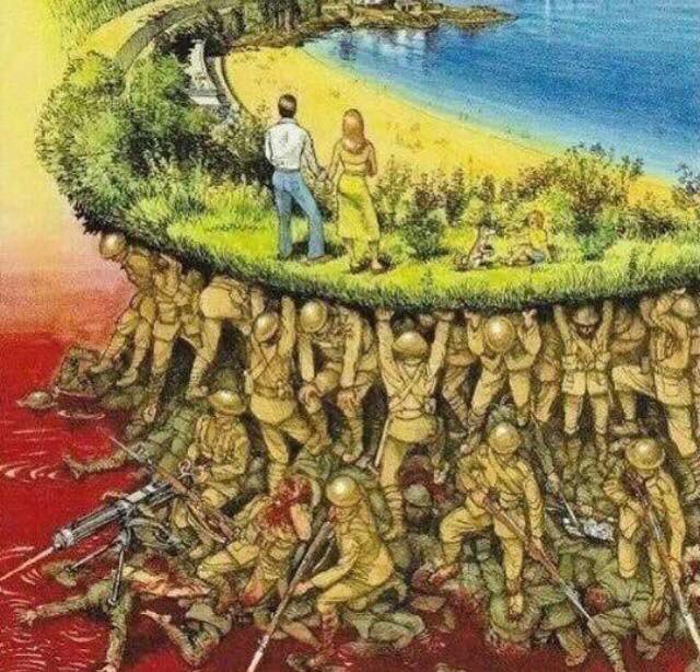 This would be a great visual stimulus to provide students with for an Anzac Day activity. This can be embedded into an English lesson for a creative writing piece. #acuedu_p  🌹
