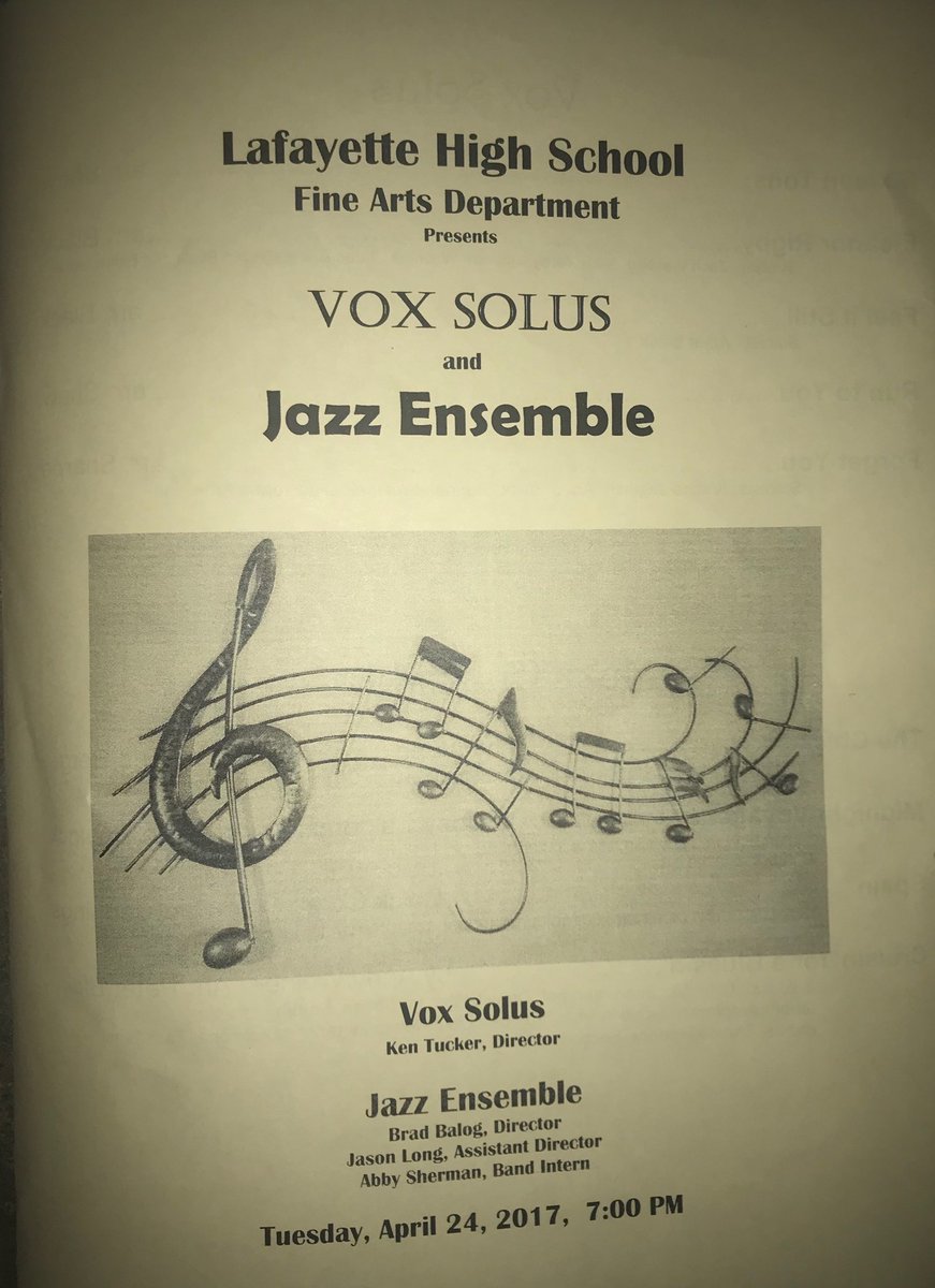 Great show tonight! <a href="/LafayetteBands/">Lafayette Band</a>. #connectedlancer