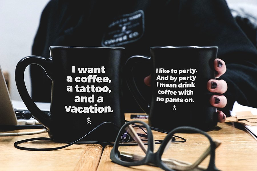 DeathWishCoffee's tweet image. We're giving away five of these new mug sets right now over at deathwishcoffee.com/dinermugset 🤘