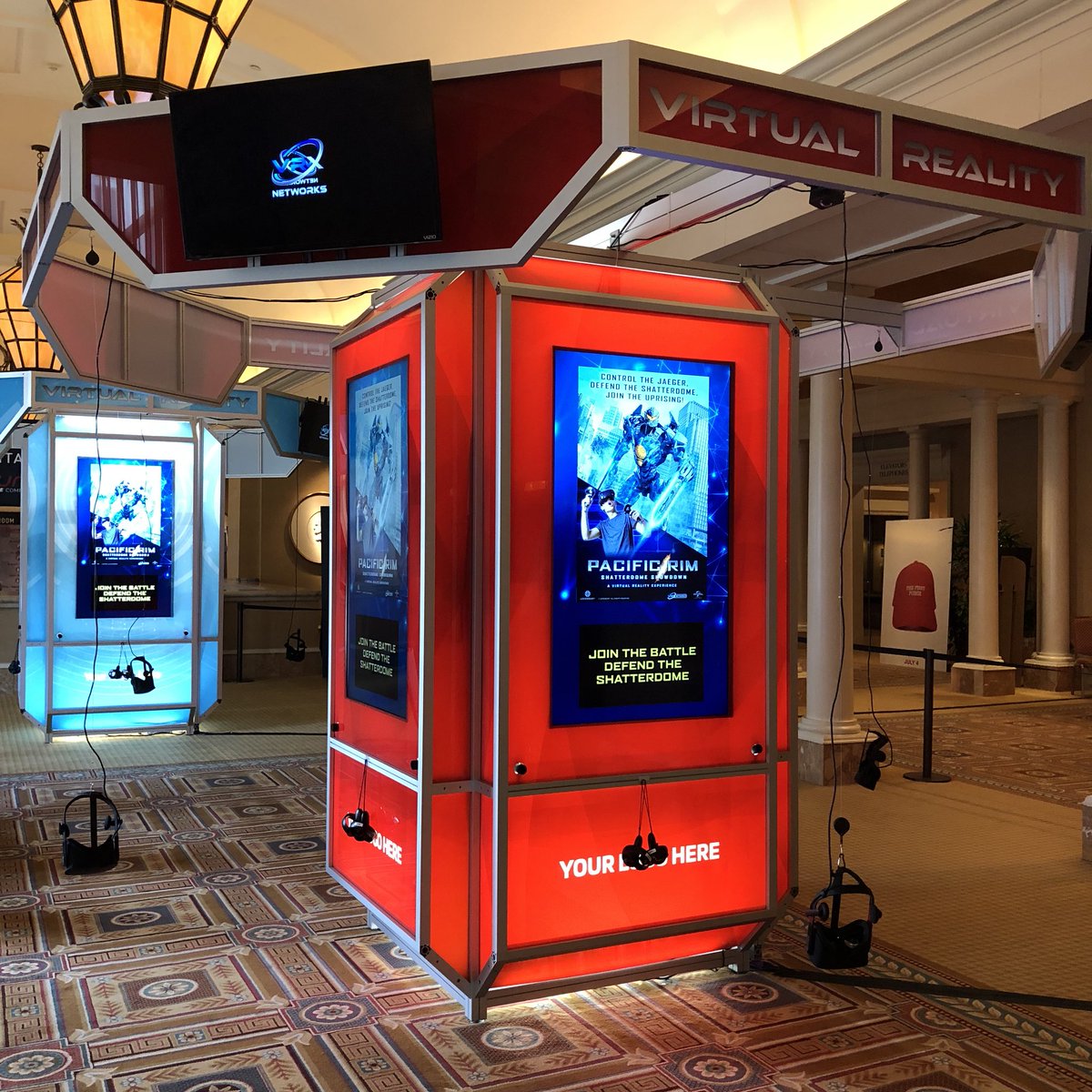 VRXNetworks's tweet image. #CinemaCon2018