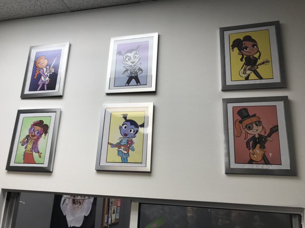 DarraghO_C's tweet image. Always fun visiting the #Vamperina writing team with our esteemed guide @chrisdocnee