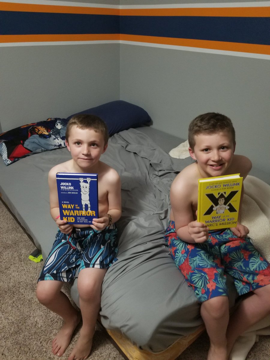 New reading material for the boys @jockowillink #WarriorKids