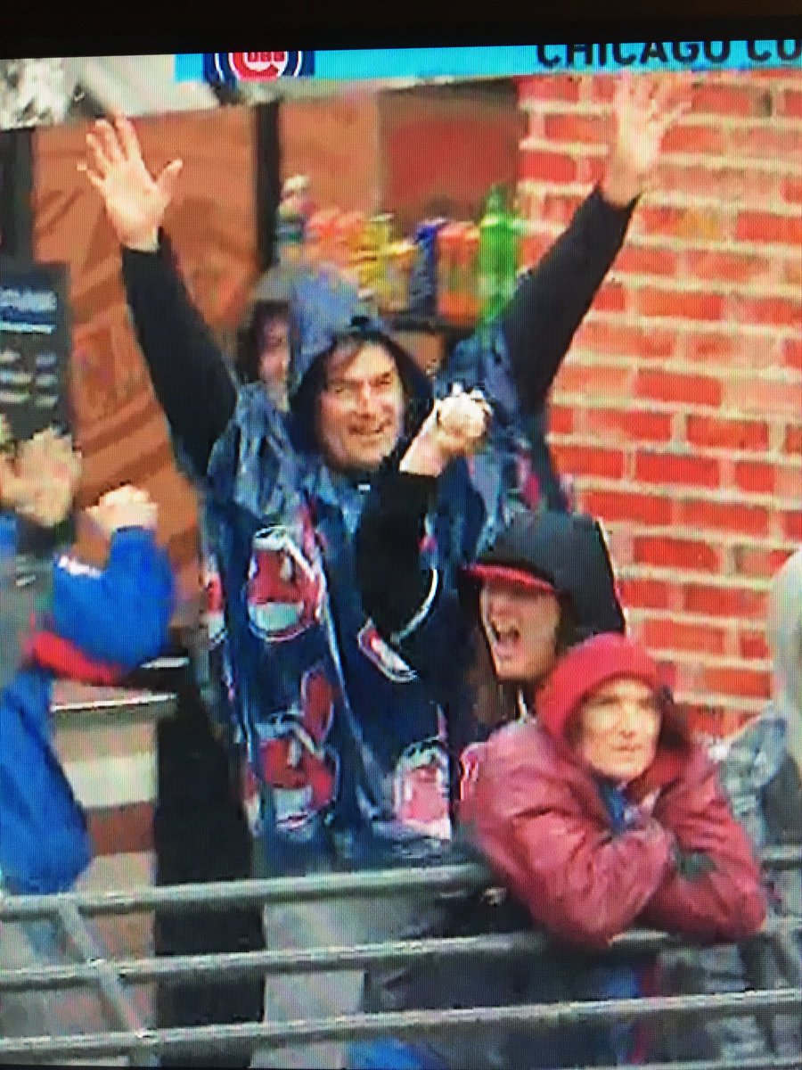 indynial's tweet photo. Here’s @VYPEIndy cheering for a @WContreras40 HR tonight while in his beloved CLE... At least he could’ve brought me the souvenir!!! Go @Cubs Go!!!!! https://t.co/DKD3qme4ig