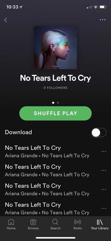 bridgetfeehan13's tweet photo. @ArianaGrande @ArianaTodayNet @ArianaAusUpdate @joangrande @RepublicRecords @ariupdatesaus #NTLTCStreamingParty #NTLTC #NoTearsStreamingParty #NoTearsLeftToCry #notearslefttocryspotify #notearslefttocryapplemusic #notearslefttocrystreamingparty ❤️❤️❤️❤️ https://t.co/ljnYPWE1nb
