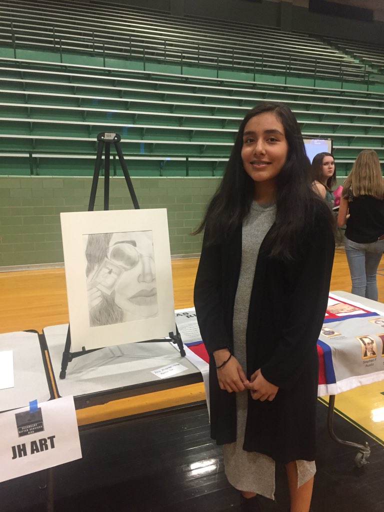 lauraeavalos's tweet photo. So proud of our students at the GT Showcase. Apollo won best JH Science, performance arts, and poetry. Our kids are so impressive! @Apollo_JH #ApolloGearUp https://t.co/NTfthcv4v1