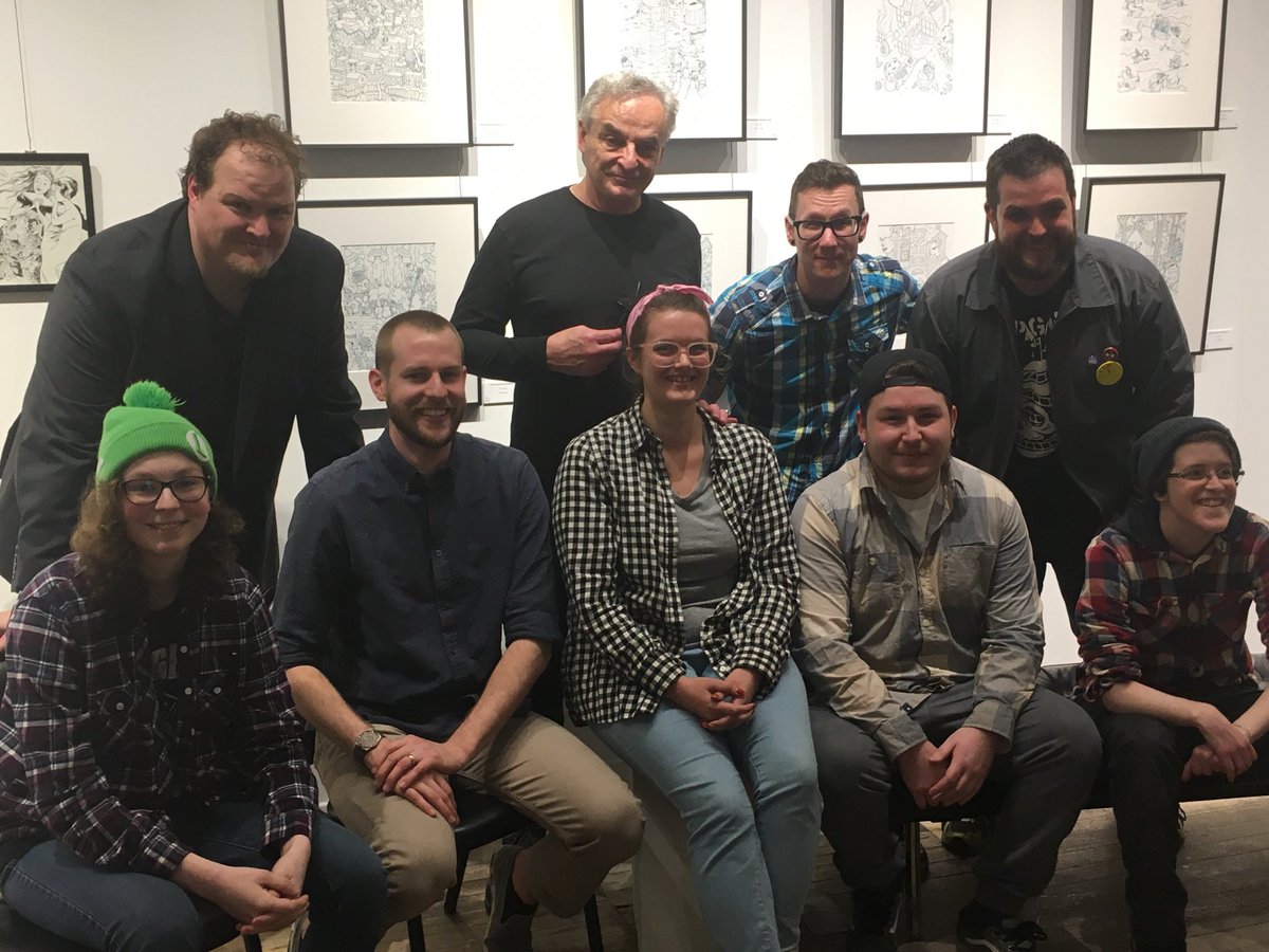 Amazing #ldnont comic book creators at #Tingfest small press launch by @runcimanpress at <a href="/theartsproject/">Antonio Burns</a>. I had a great time!