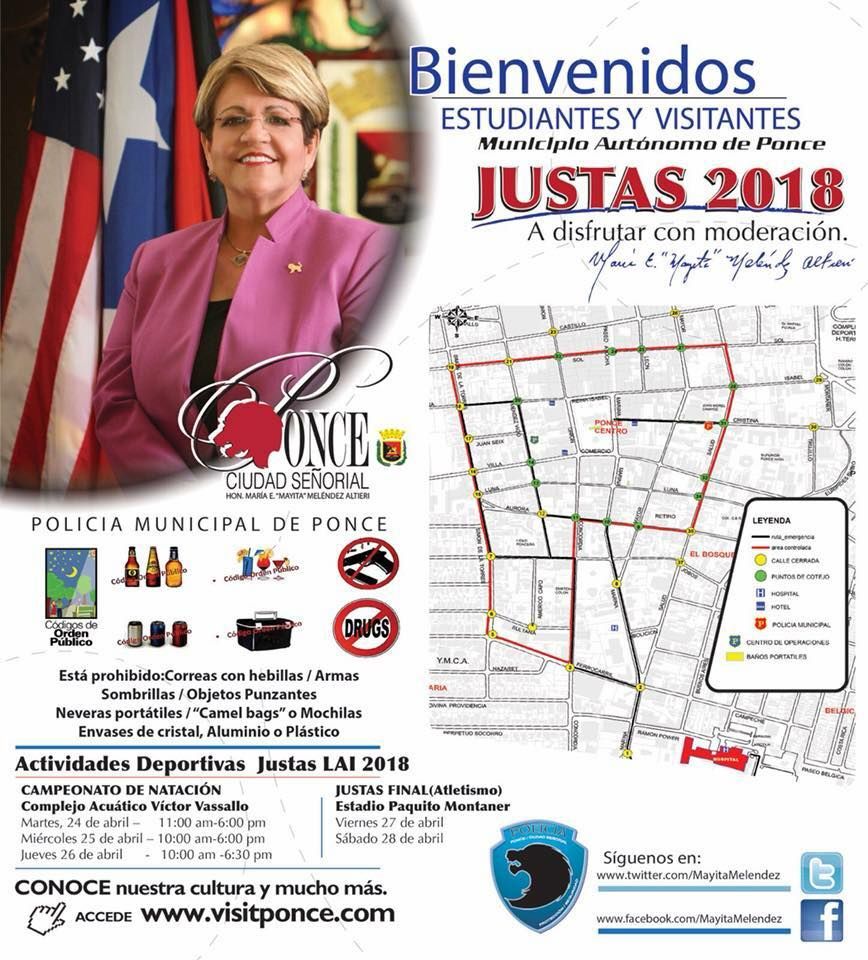 ¡La semana esta solo comenzando pero ya mucho pasando en Ponce! 
- 1er Simposio de la Escuela de Bellas Artes de Ponce en su 25 Aniversario
- El San Dunga Justas Party con <a href="/pjsinsuela/">PJ Sin Suela</a> 
- Fuckup Nights en 19 Barrios organizado por <a href="/pyeipr/">Ponce Young Entrepreneurs Initiative</a> 
- JUSTAS 2018 en Ponce