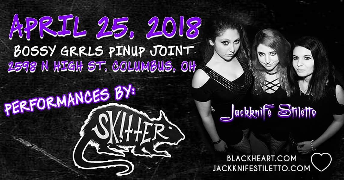 One more day until Jackknife Stiletto is in the house!