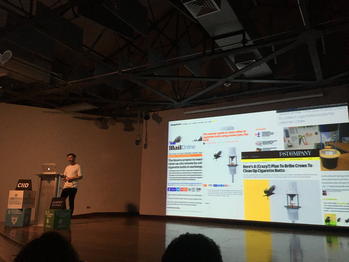 Ruben Van der Vleuten nos habla de un concepto de solución alternativa a los filtros de cigarro que encontramos en la calle #LightningTalks <a href="/CIIDnews/">CIID</a>