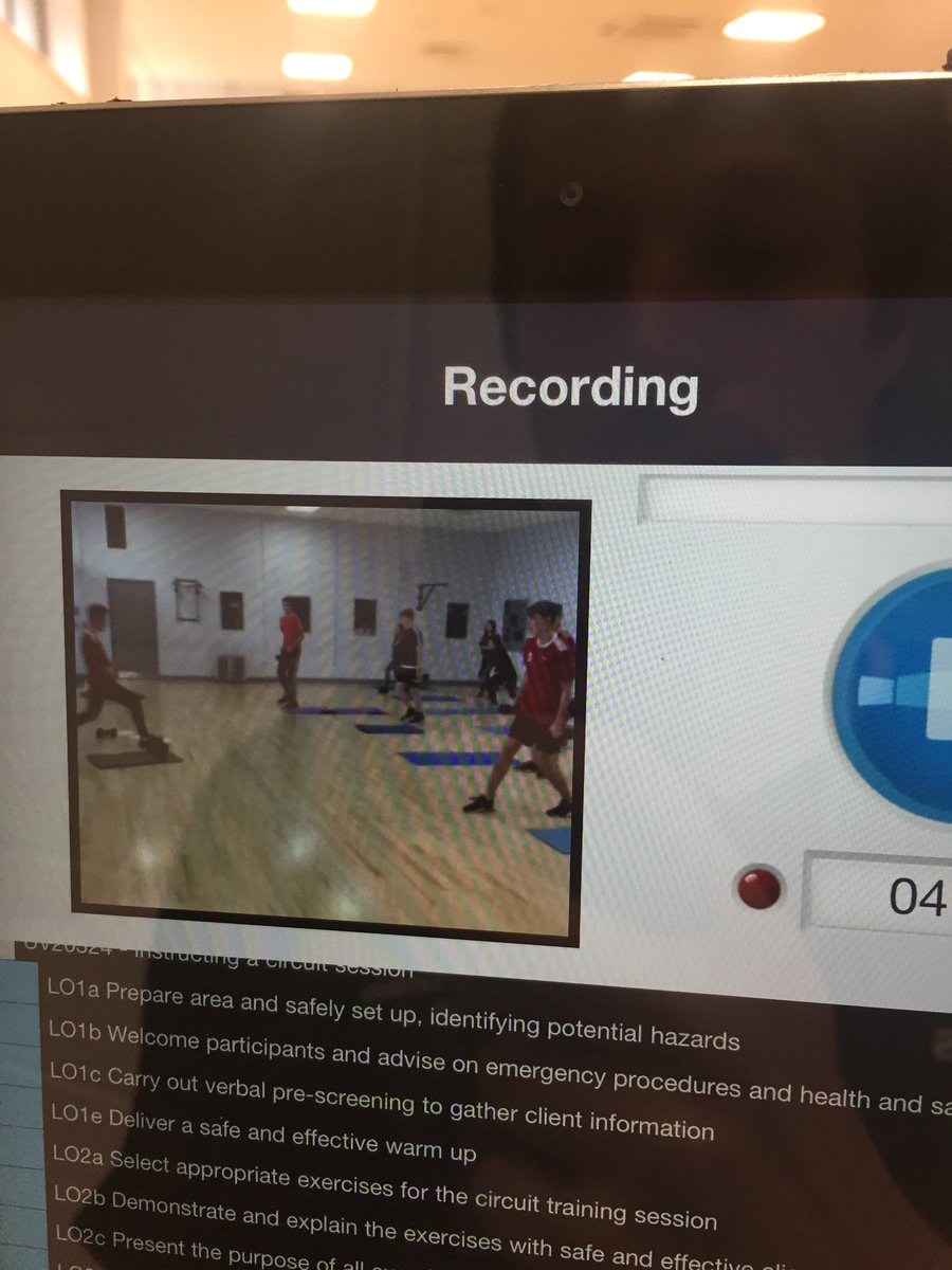 PaulBoucher_edu's tweet image. Well done to @tompadders for delivering his instructor led circuit training session to complete his L2 @VTCT_uk qualification yesterday @NorthLindsey. Assessed using @iObserve_App 📱