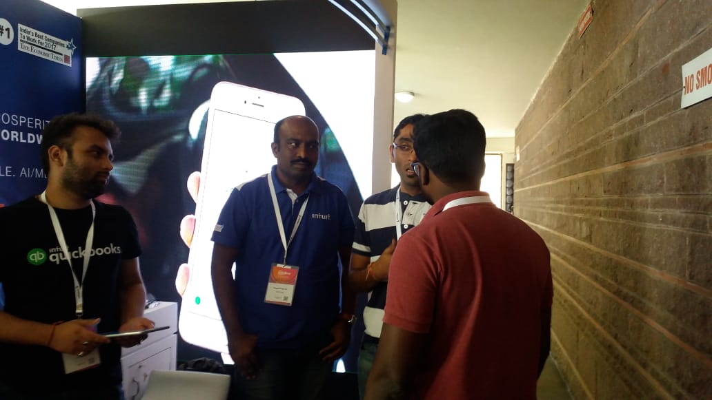 purwar24's tweet photo. Helping people to understand what we do @greatindiandev #gids18 #IntuitIN @IntuitIN https://t.co/fllakLjbnB