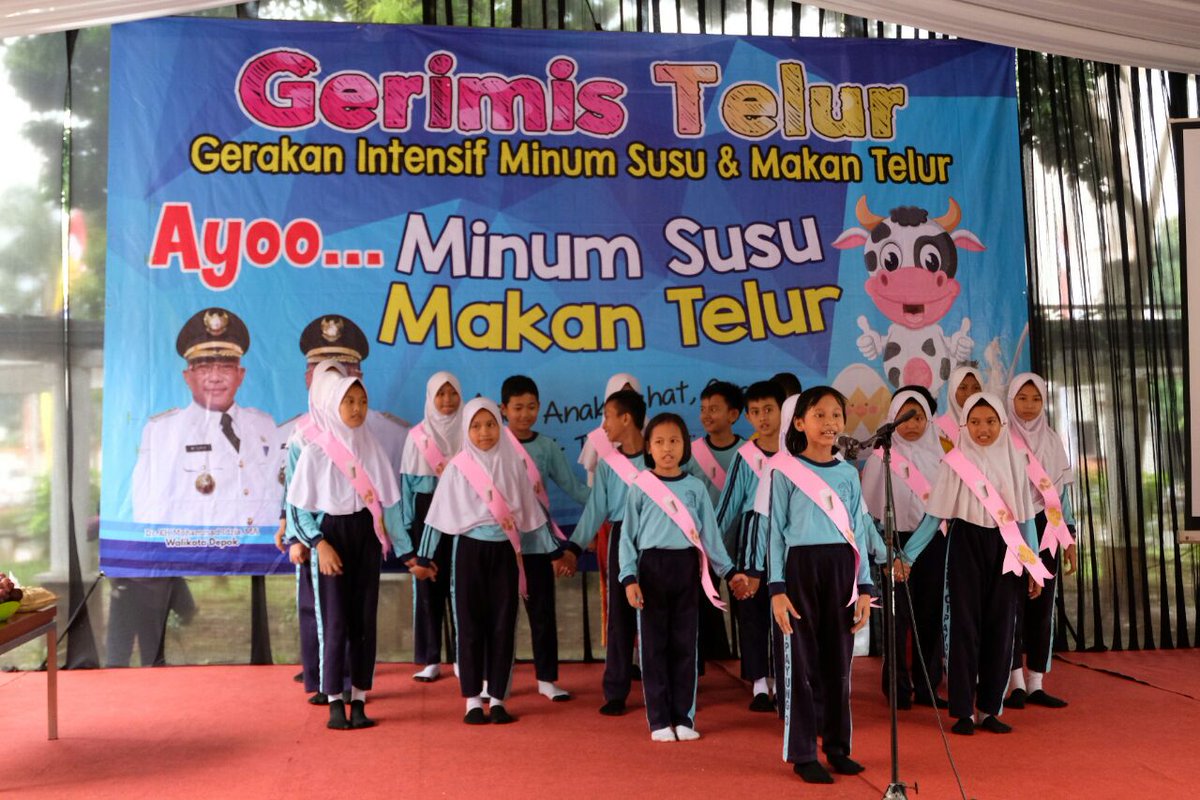Pemerintah Kota Depok Ayopakaimasker On Twitter Wali Kota Depok Idrisashomad Membuka Secara Resmi Acara Gerakan Intensif Minum Susu Dan Makan Telur Gerimis Telur Tahun 2018 Yang Diselenggarakan Oleh Dinas Ketahanan Pangan