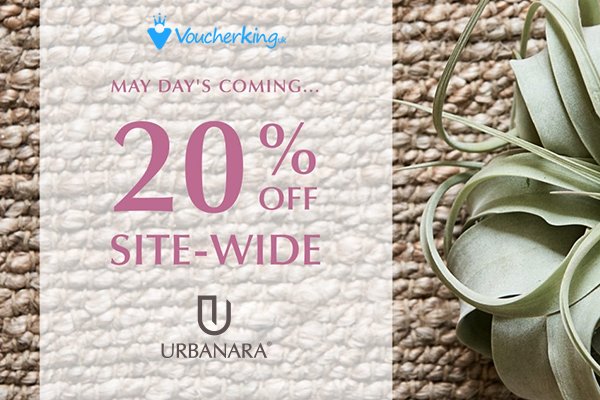 voucherking's tweet photo. Limited time only: to make the most of the month of bank holidays, @URBANARA UK is giving you 20% off Site wide with https://t.co/mgzHSt8UNv Save here - https://t.co/8rb7gtZssD https://t.co/FPUU5UwSKQ