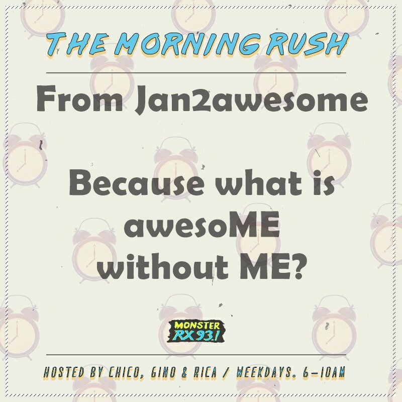 RX931's tweet photo. TOP TWEET FOR #ExplainMyTwitterName

TUNE IN EVERYDAY TO #TheMorningRush from 6-10am https://t.co/FxMasy6BbT