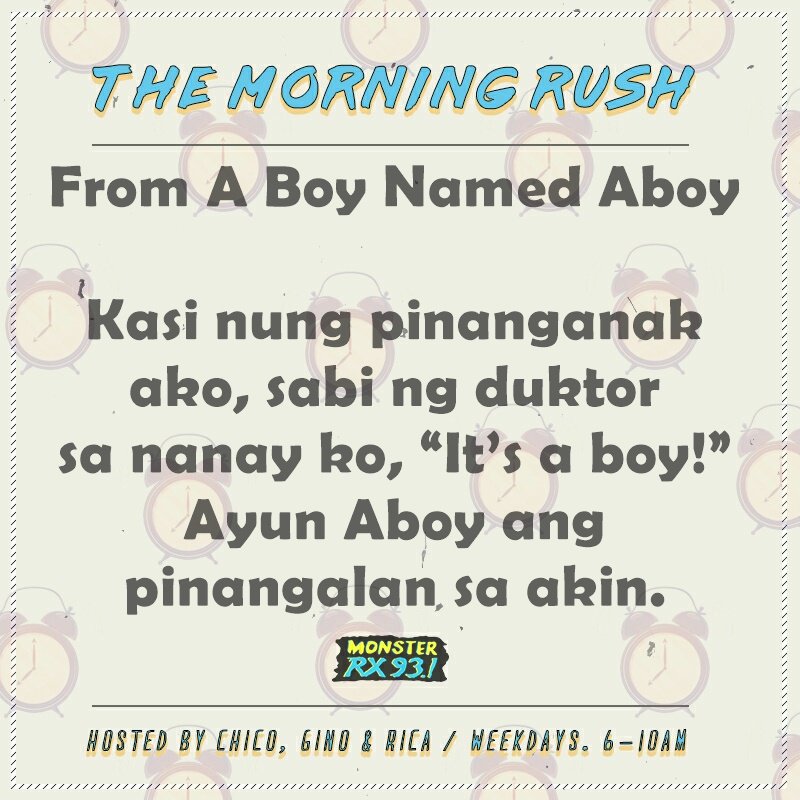 RX931's tweet photo. TOP TWEET FOR #ExplainMyTwitterName

TUNE IN EVERYDAY TO #TheMorningRush from 6-10am https://t.co/VI5DTuqIWC