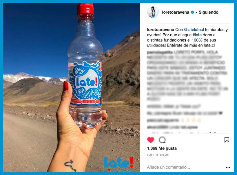 Nuestra Late Amiga, la actriz de "Soltera Otravez 3", Loreto Aravena, sabe como refrescarse en un día de rodaje, y además ayudar =)
Muchas gracias Loreto!!