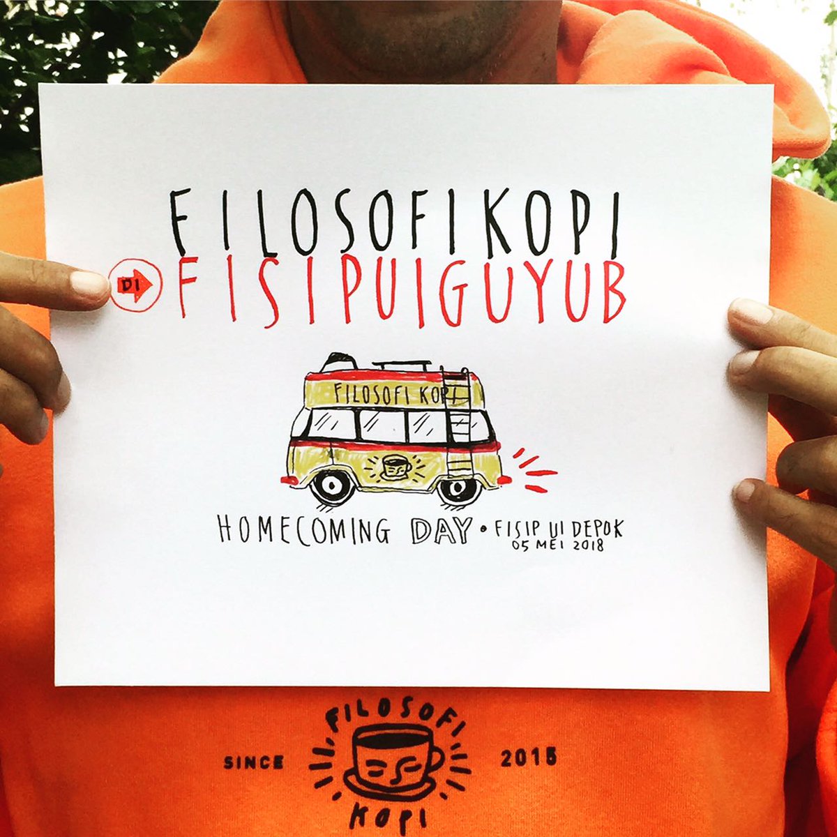 iluni_fisipui's tweet photo. Dear all....jangan gundah untuk hadir ya, 5 Mei 2018...nikmati ngupi bareng para mantan....
@kopifilosofi @filkopstore_id 

Bercengkrama bersama mantan bersama kopi pilihan, semoga mengobati kerinduan, menambah keguyuban...

#FISIPUIGuyub_GuyubIndonesia
#HCDFISIPUI2018 https://t.co/hCl7Y3nkd7