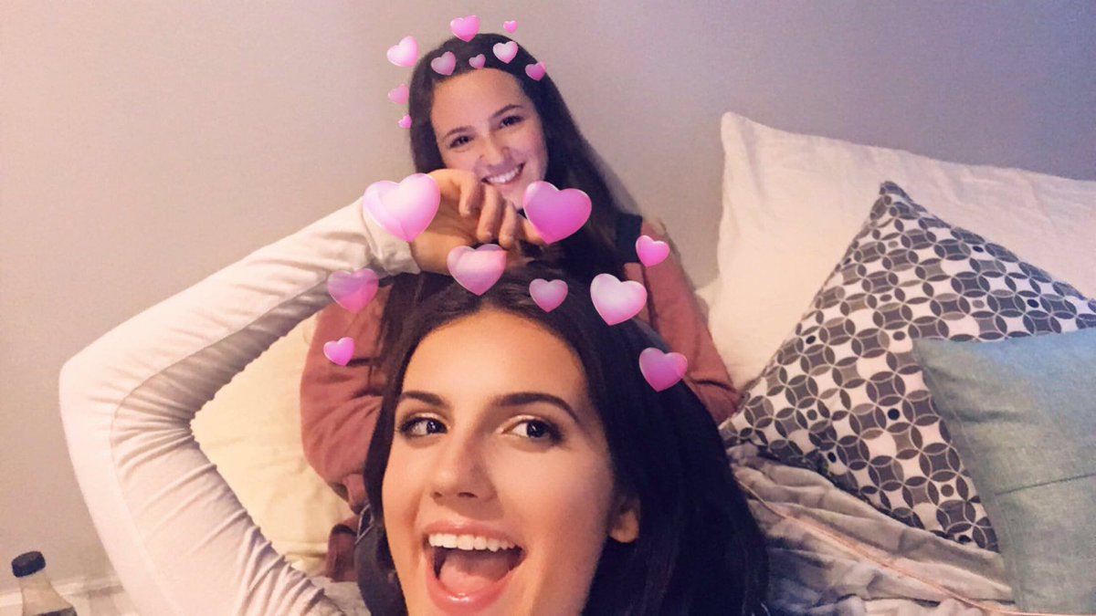 KingSylv00's tweet photo. They always told you your sister is your life long best friend &amp; after the arguments end , you find it's really the truth !💗#blessed , we tested out prom makeup &amp; made nick &amp; jack listen to Taylor swift as they painted the basement 😂😂 https://t.co/I9XZRb6C7E