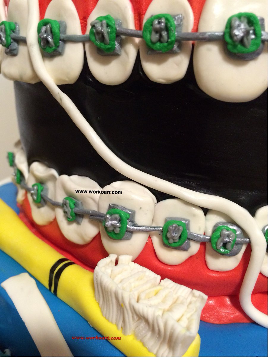 Work_o_Art's tweet photo. Our cakes are not just yummy, they come in the shape and design that you represent you and your business. Every last detail on this cake is edible.  

#SpecialityCake #Dentist #DentistCake #CustomCake #Doctor https://t.co/9st4WVDFgd