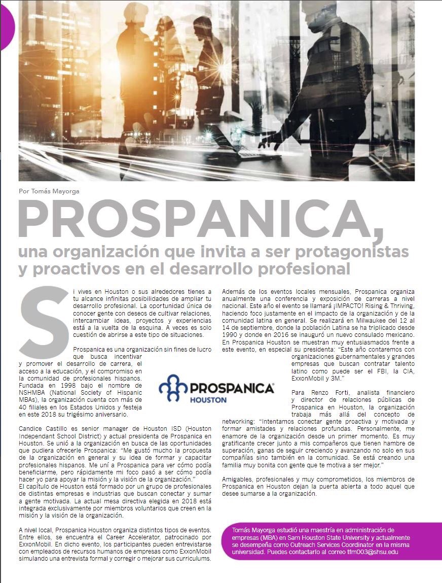 Prospanica_HTX's tweet photo. ¡Gracias @VivaTheMagazine por compartir con sus lectores información sobre #Prospanica! https://t.co/Q5LlQnfTbz https://t.co/VBTh7Stj7d