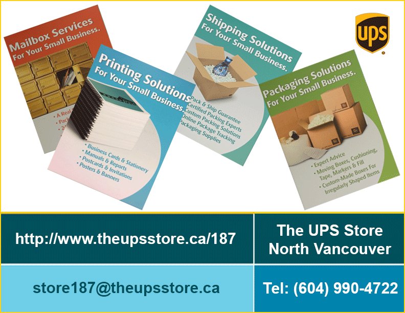 HalehVaziri's tweet image. #MailboxServices #ShippingSolutions #Packaging #Printing #NorthVanUPS