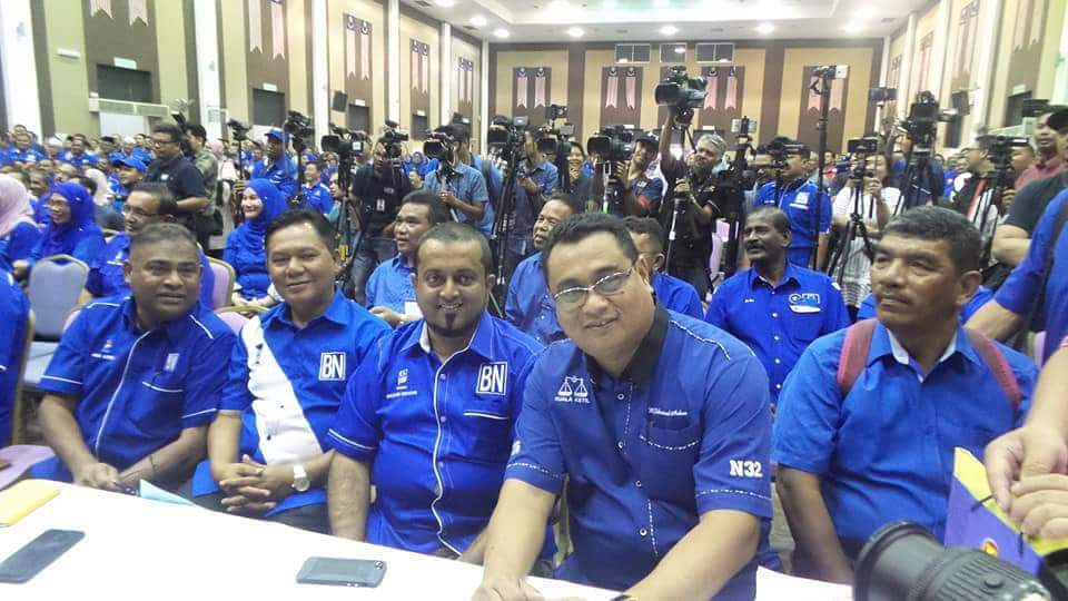 Pemudabaling201's tweet photo. KP BN Parlimen Baling Sdr. @MohdNoorMdAmin menghadiri Majlis Pengumuman Calon BN Negeri Kedah di Dewan Seri Mentaloon Alor Setar https://t.co/N3VVEraX0r