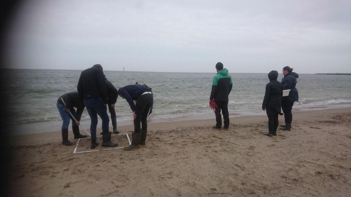 Weer of geen weer, onze WAM-ers gaan erop uit. Want meten is weten!