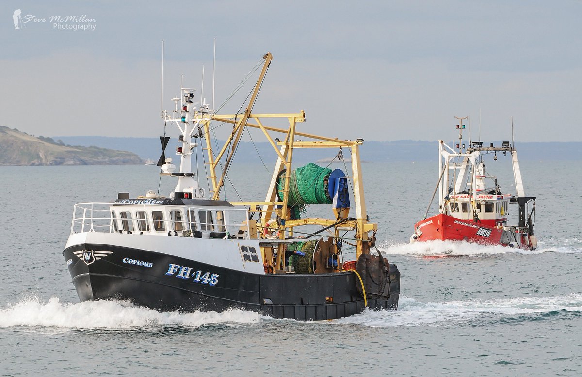 TrawlerImages's tweet image. FH145 Copius &amp;amp; BM116 Our Sarah Jayne