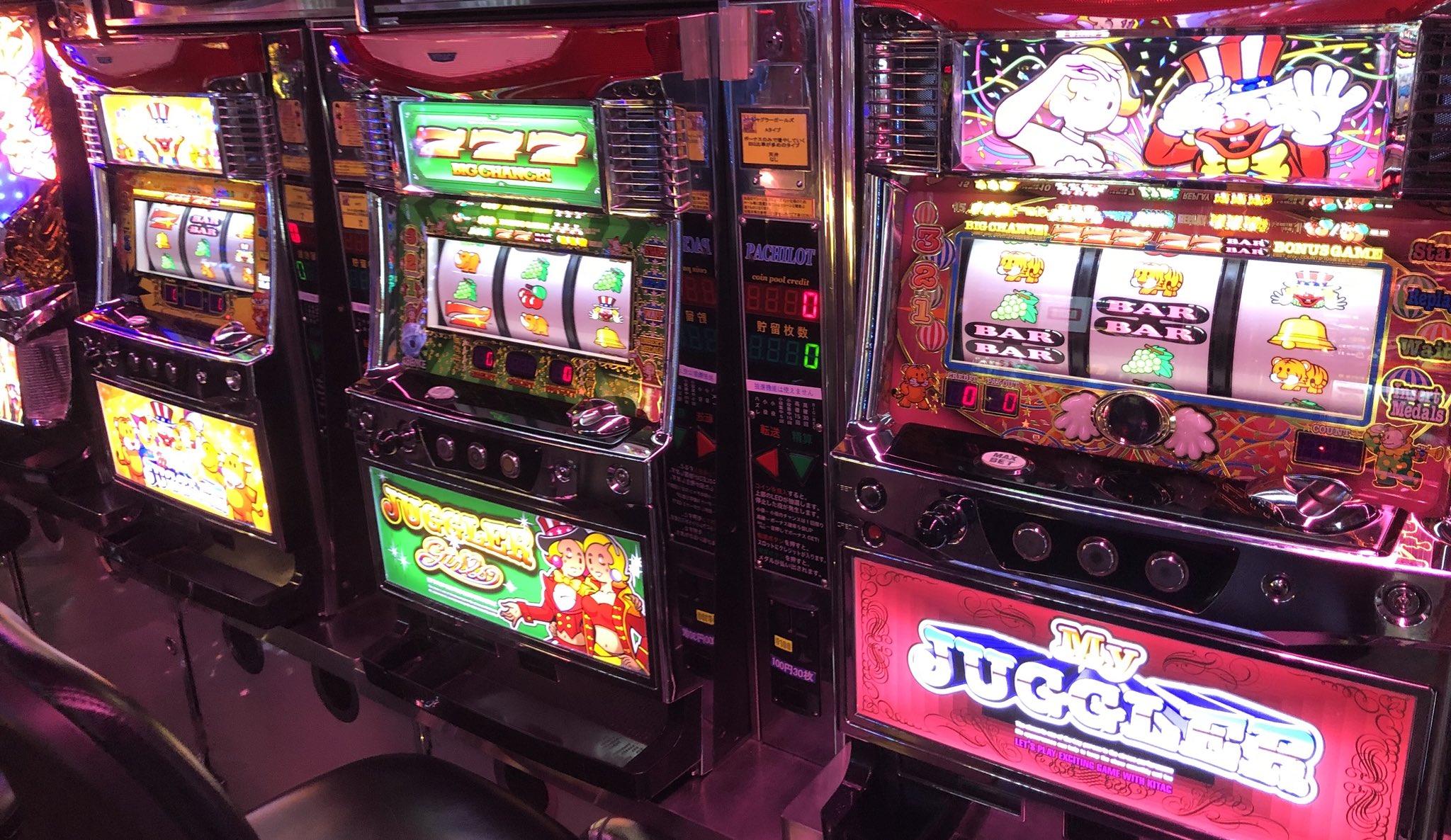 ハッピージャグラー ゲームセンター仕様