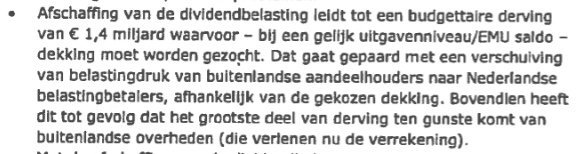 hulswood's tweet photo. Uit de dividend-memo's: 
* misgelopen bedrag wordt betaald door NLse belastingbetalers.
* grootste deel komt ten gunste van buitenlandse overheden.
....een regering zoekt maximale welvaart voor het eigen volk, niet voor het buitenland! https://t.co/YQ50pEvcC6