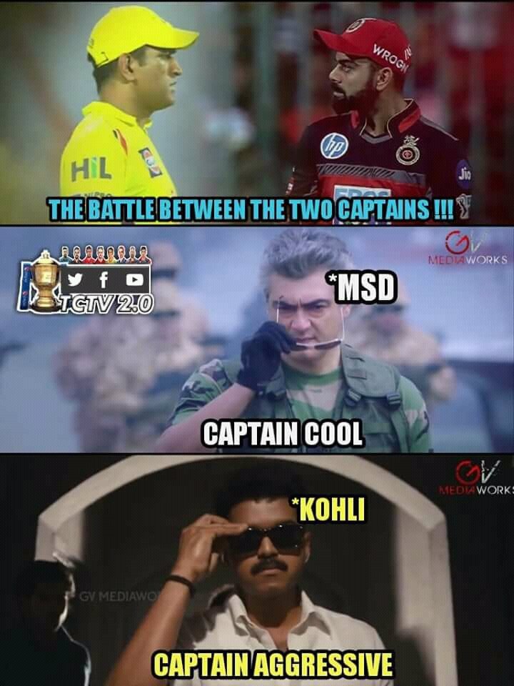 STR_AnnaVeriyan's tweet photo. Who do U support today #Matchday #RCBvCSK #CaptainCool v/s #CaptainFire
#👑 Kohli v/s MSD 😎
RT for :CSK Like 💗 for RCB
@ChennaiIPL @Rcbtweets @ImRaina #CSK #RCB #CCV #STR #Simbu #ChekkaChivanthaVaanam @hariharannaidu @YTpraveenkanna @simbu_prakash @SimbuTimes https://t.co/s3X8pW3oxD