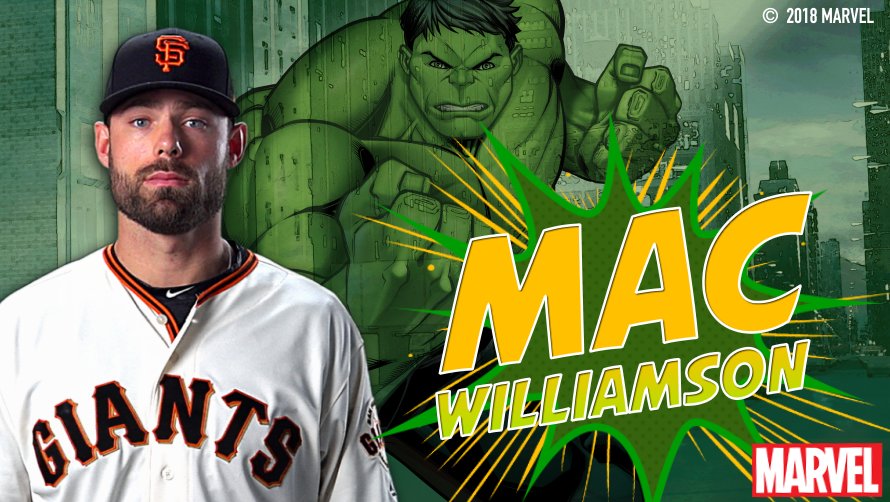 SMASH! Williamson! Deep to center! Giants retake the lead, 4-3! | Bot 6   #MarvelNight #SFGiants https://t.co/rCCo7a74i1