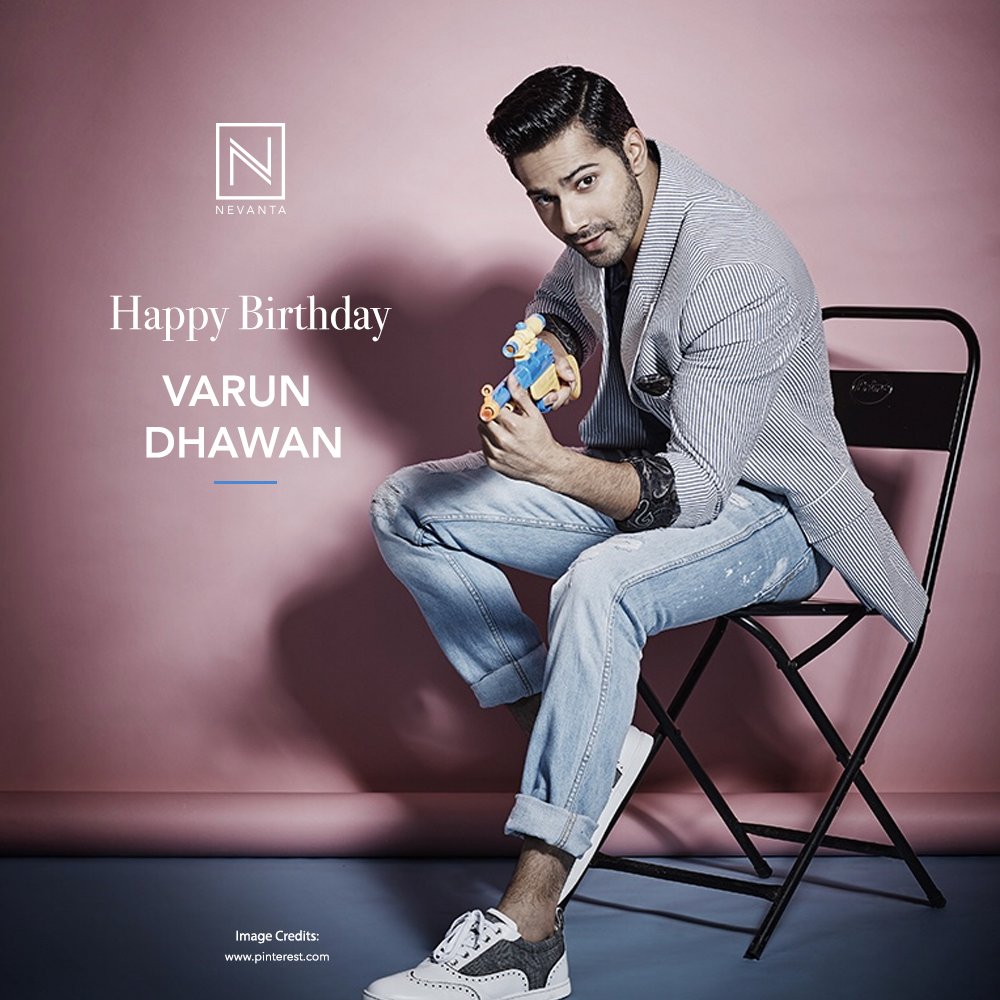 Happy birthday VARUN DHAWAN...    God bless you... 