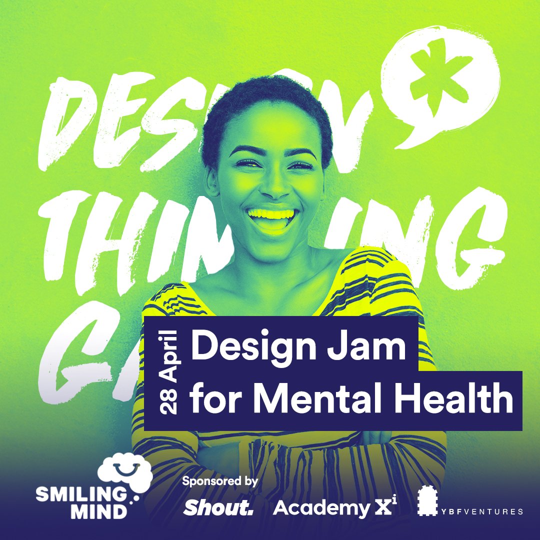 FRIENDLY REMINDER: 3 more days to #DesignJam for Mental Health! We hope you are as excited as we are. We will now be at <a href="/YBFVentures/">YBF Ventures</a>  (nearest tram stop: William St/Bourke St)!! 
#DesignThinkingGames #DTG #designthinking See you on Saturday 🚀