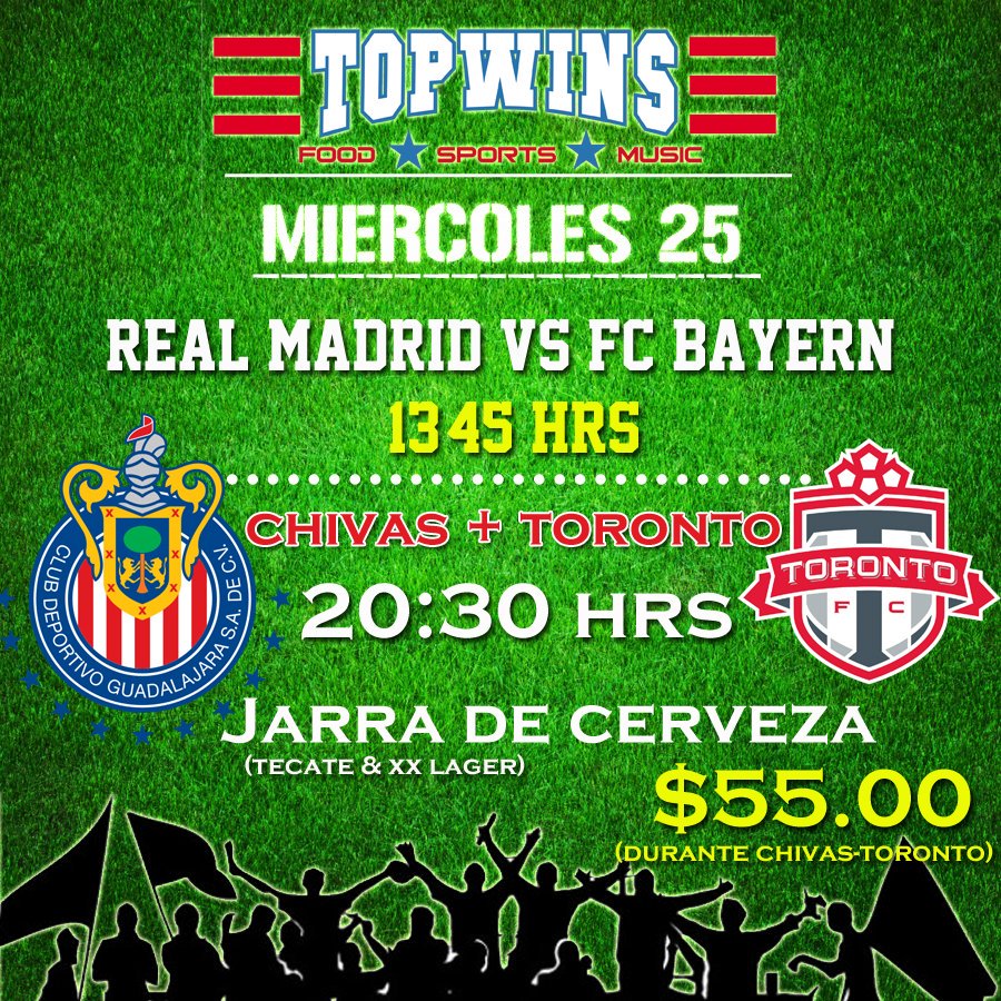 Top_Wins's tweet photo. #topwins #RealMadrid #chivasToronto #cdvictoria #cdvictoriatamaulipas https://t.co/lCm1VYuCYS