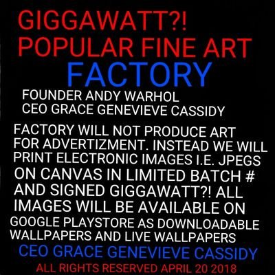 GIGGAWATT3's tweet photo. #NATHANELLIOT #CRIPSHIT #BLOODZ #HELLSANGELS #GIGGAWATT #WARHOL @EpicArtsNews @epicartscol @Forbes NATHAN ELLIOT IS DEPUTY CEO IF JENNA MARIE WAKANI IS WILLING @jmwakani TO BE ACTING CEO/CFO PLEASE SEE IMAGES. DEAREST JENNA NDP PHOTOGRAPHER DOB NOV 24 1983. LYLAS https://t.co/YxtILGLSAe