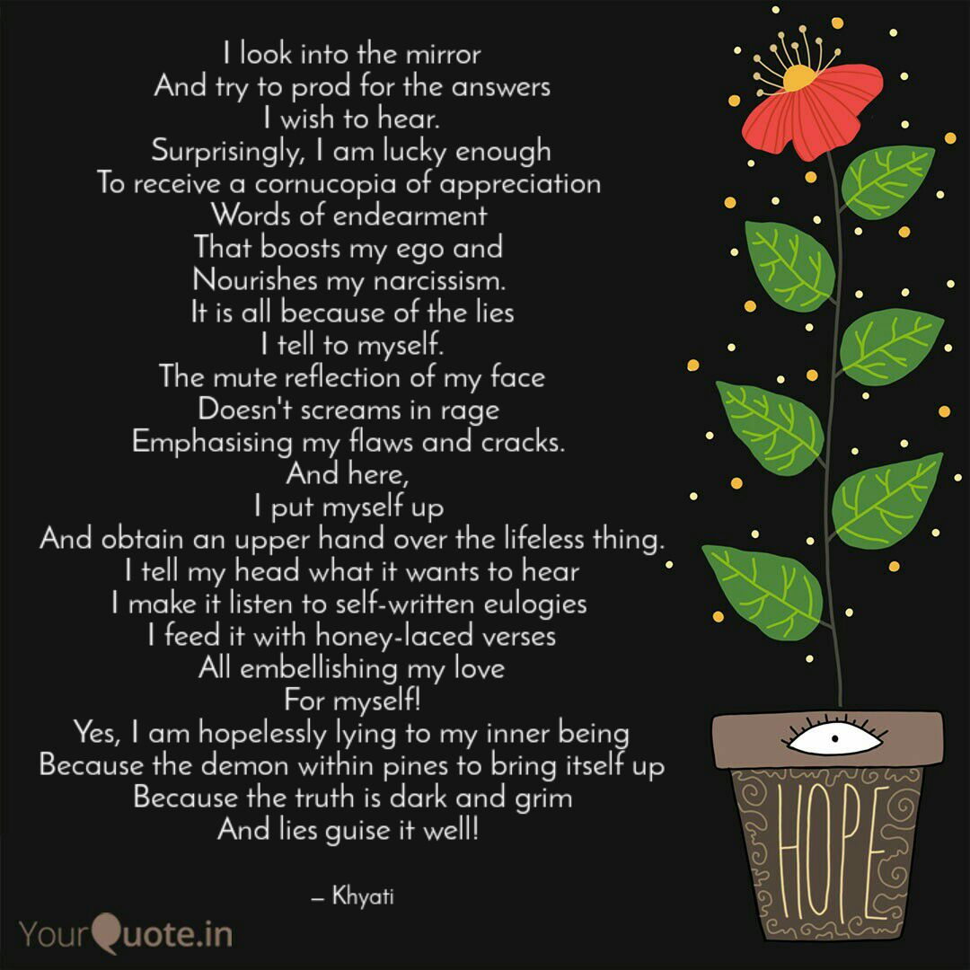 khyati_gautam's tweet photo. #apmchallenge #ourlies #yopowrimo #napowrimo #famewrites #allaboutfame #yqbaba #poetry #quote
#poem
Follow my writings on https://t.co/aYGb1886ki #yourquote via @YourQuoteApp https://t.co/p4uoYsaq86