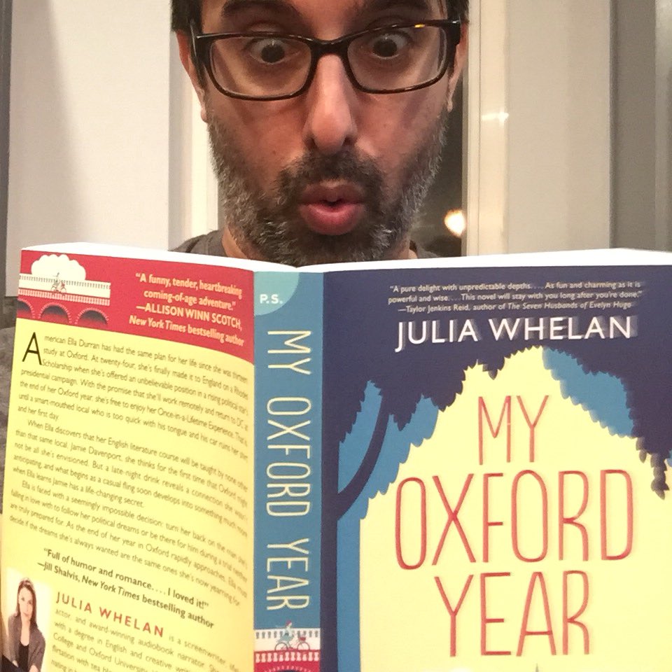 So happy and excited and proud of my lovely friend @justjuliawhelan on the release of her book #MyOxfordYear   Yes! She wrote it!  And yes she narrated the audio! And @EW gave it an A!  And yes she’s the shit!  ❤️❤️❤️❤️❤️❤️
