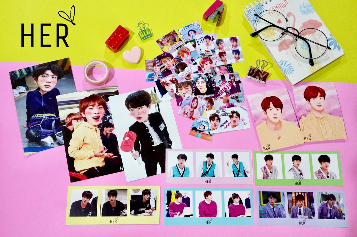 her_collections's tweet photo. Get all of these for only 200 php ✨✨

Seokjin Collection still open for orders ☺️

#HERfinstudio #HERupdate #BTS #BTSJIN #BTSPH #PHARMY #BTSARMY https://t.co/SoKV9sh19d