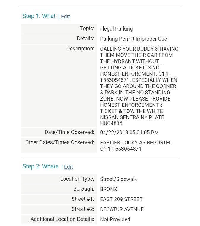 When one of our contributors did check up on the  #placardperp, we found the  @NYPD52Pct had just let them move to another illegal spot right around the corner.Called out on it, the 52 flatly denied it has any responsibility to honestly enforce the law. #placardcorruption