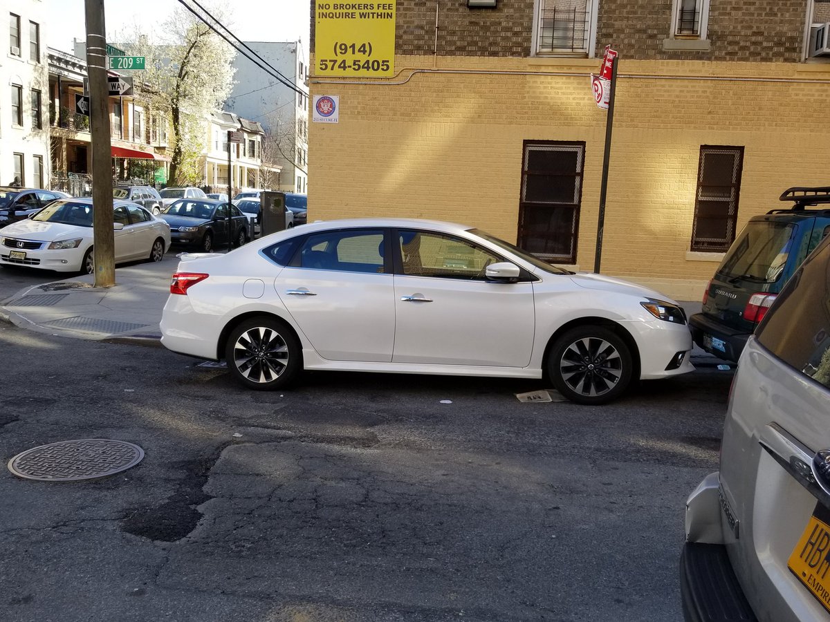 When one of our contributors did check up on the  #placardperp, we found the  @NYPD52Pct had just let them move to another illegal spot right around the corner.Called out on it, the 52 flatly denied it has any responsibility to honestly enforce the law. #placardcorruption