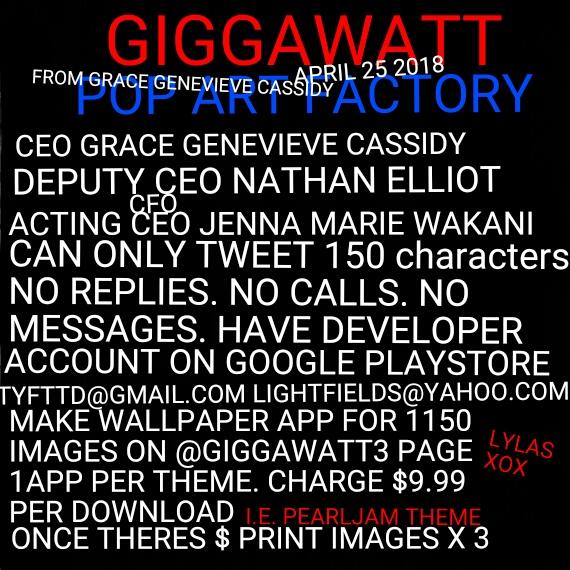 GIGGAWATT3's tweet photo. @forbes JENNA MARIE WAKANI DOB NOV 24 1983 OAKVILLE ONT CANADA @jmwakani 100k downloads  per theme i.e pearljam x $9.99 is $999,999? aim high 
Lylas
GRACIE
XOX from @GIGGAWATT3 I HAVE VIDEOS UP YOUTUBE SEARCH EMPRESS GRACE I. THOUGHT ID BE DEAD BEFORE PEOPLE SAW THEM lol

Xox https://t.co/naXAtlXTub