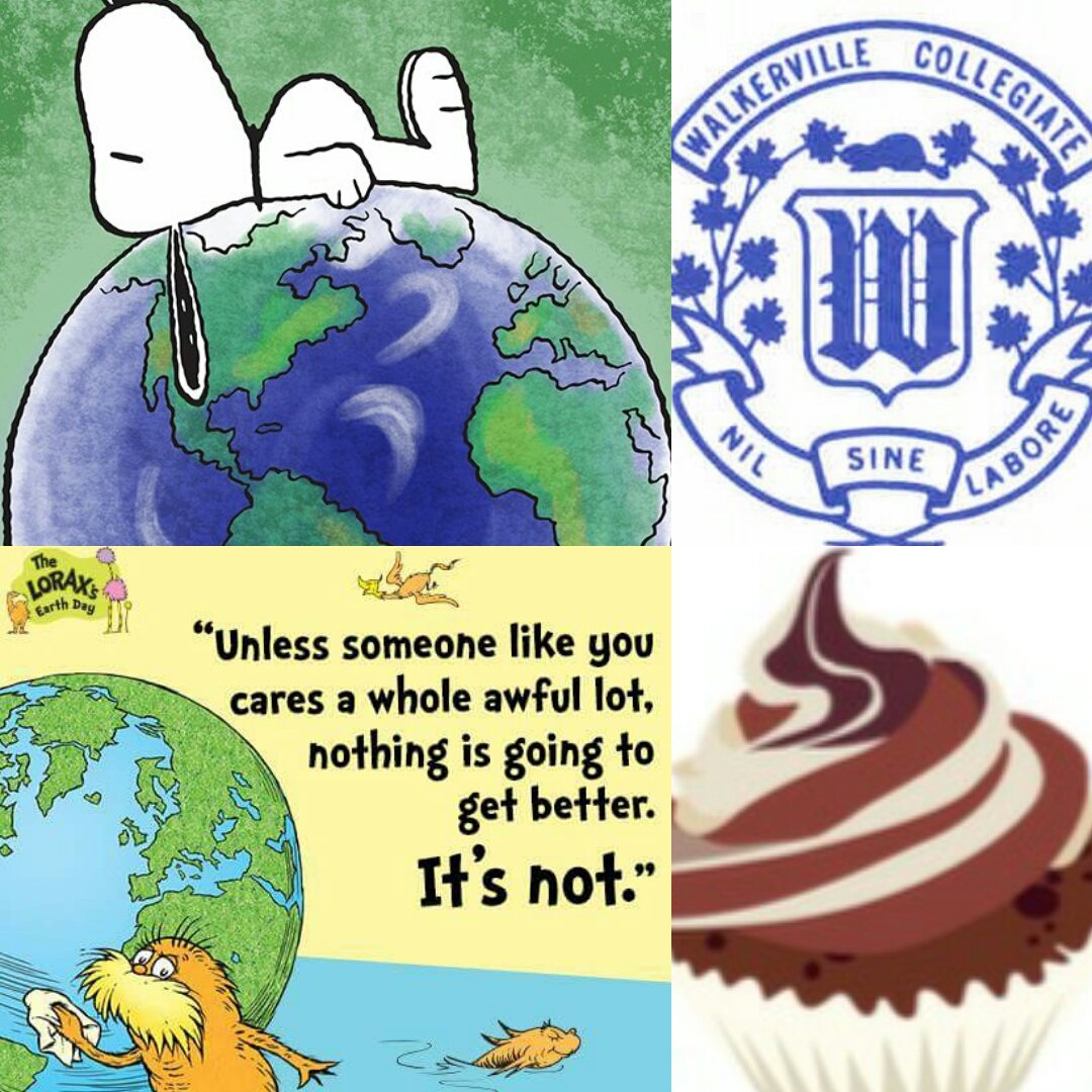 EarthlinksWCI's tweet photo. Do you want something sweet to eat? Come celebrate #EarthAwarenessWeek with the #WalkervilleEarthlinks tomorrow (Wednesday, April 25th) at lunch and after school until 3:15pm to check out our bake sale! All proceeds will go to Erie Wildlife Center! Don't miss out! #CoolatWCI https://t.co/TsxybiDGBs