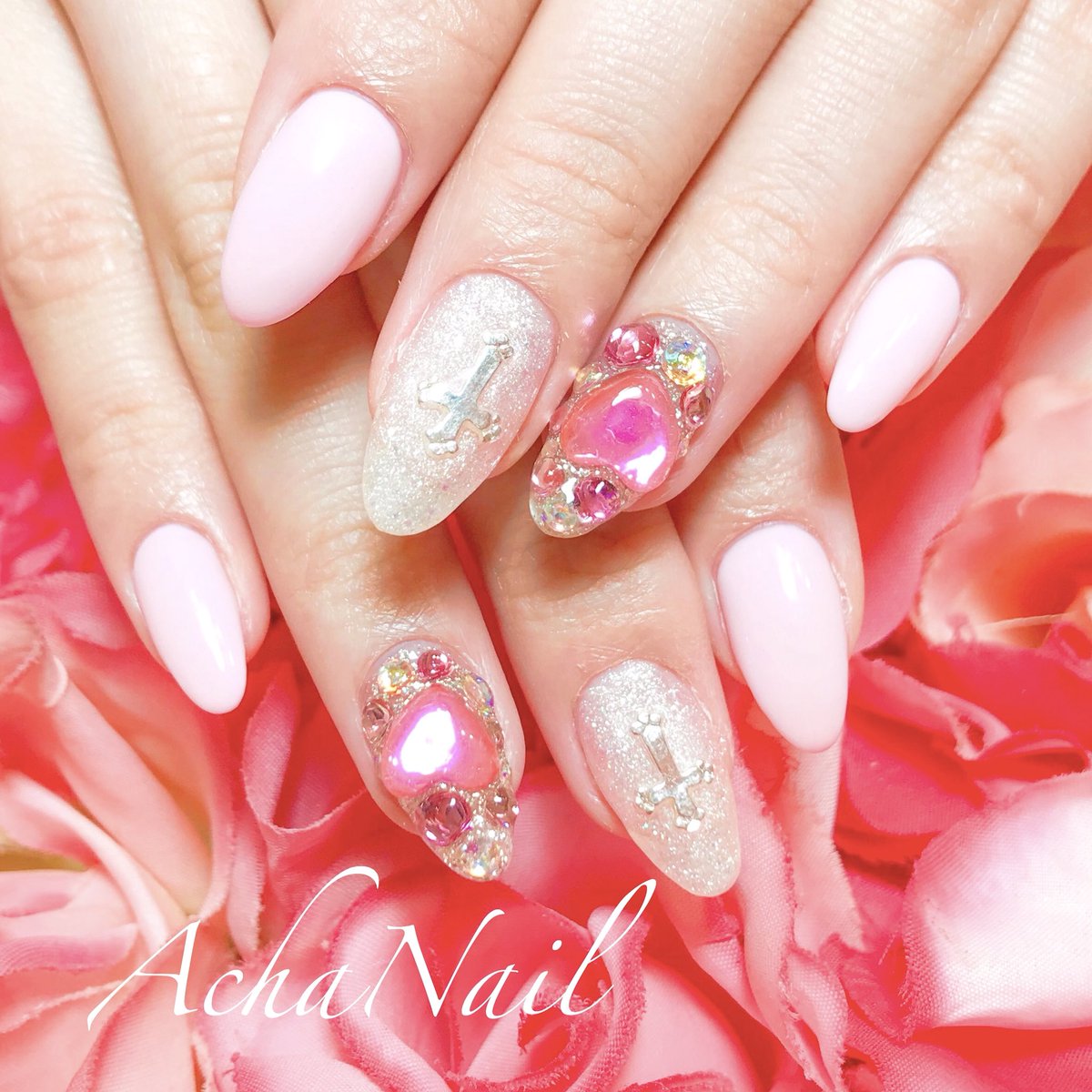 池袋ネイルサロンachanail Ar Twitter ガーリーネイル T Co Yp3esn7p95 敷きつめネイル ガーリーネイル ビジューネイル ハートネイル スワロフスキー ピンクネイル ネイル ジェルネイル フィルイン 南池袋 池袋 池袋 ネイルサロン ネイルデザイン