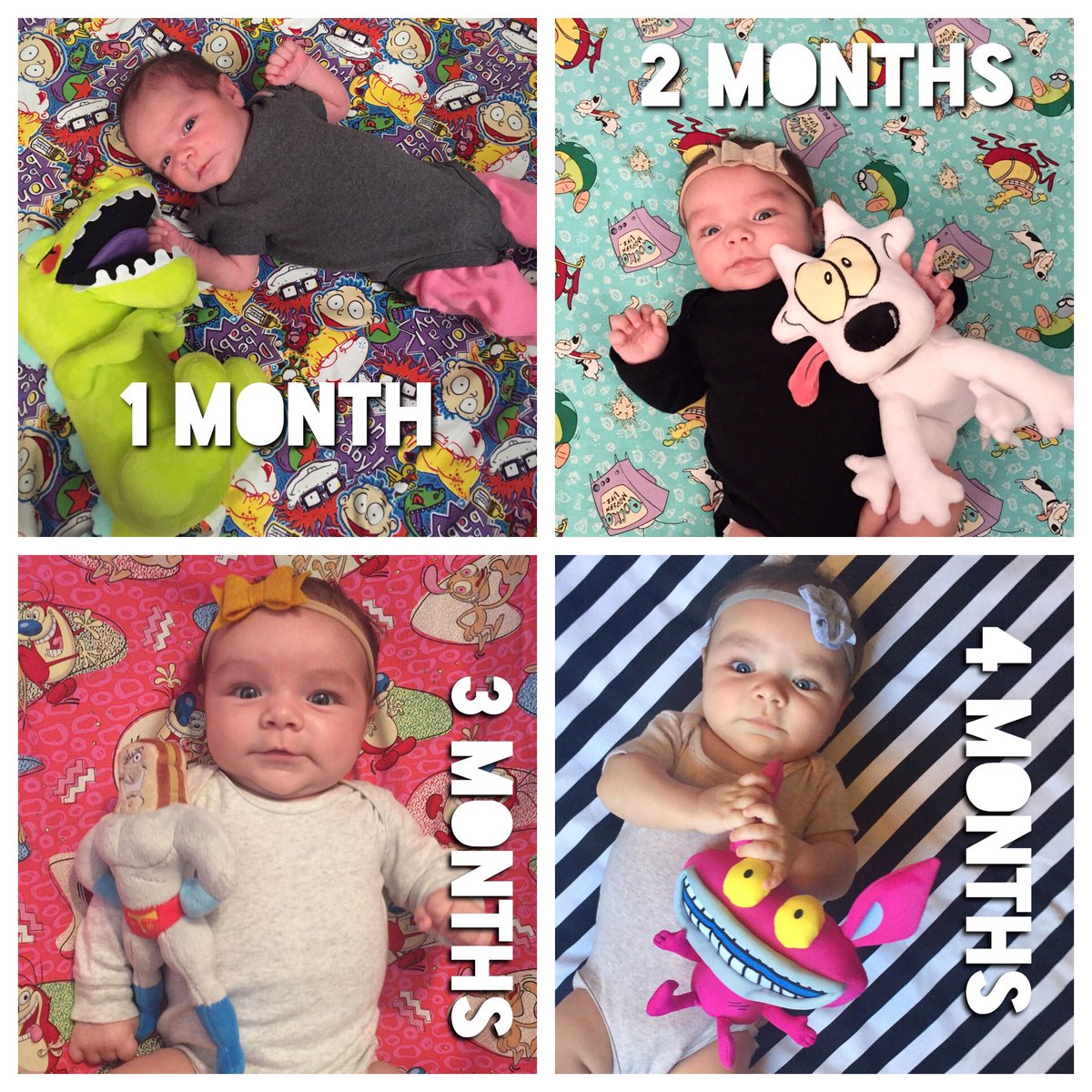 Chelledork's tweet photo. The past 4 months have flown by! #stopgettingsobig #Nickelodeon @Nickelodeon @NickSplat https://t.co/MKBA0MTb60
