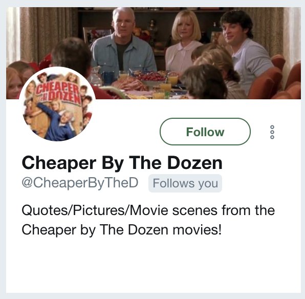 Cheaper By The Dozen (@CheaperByTheD) | Twitter