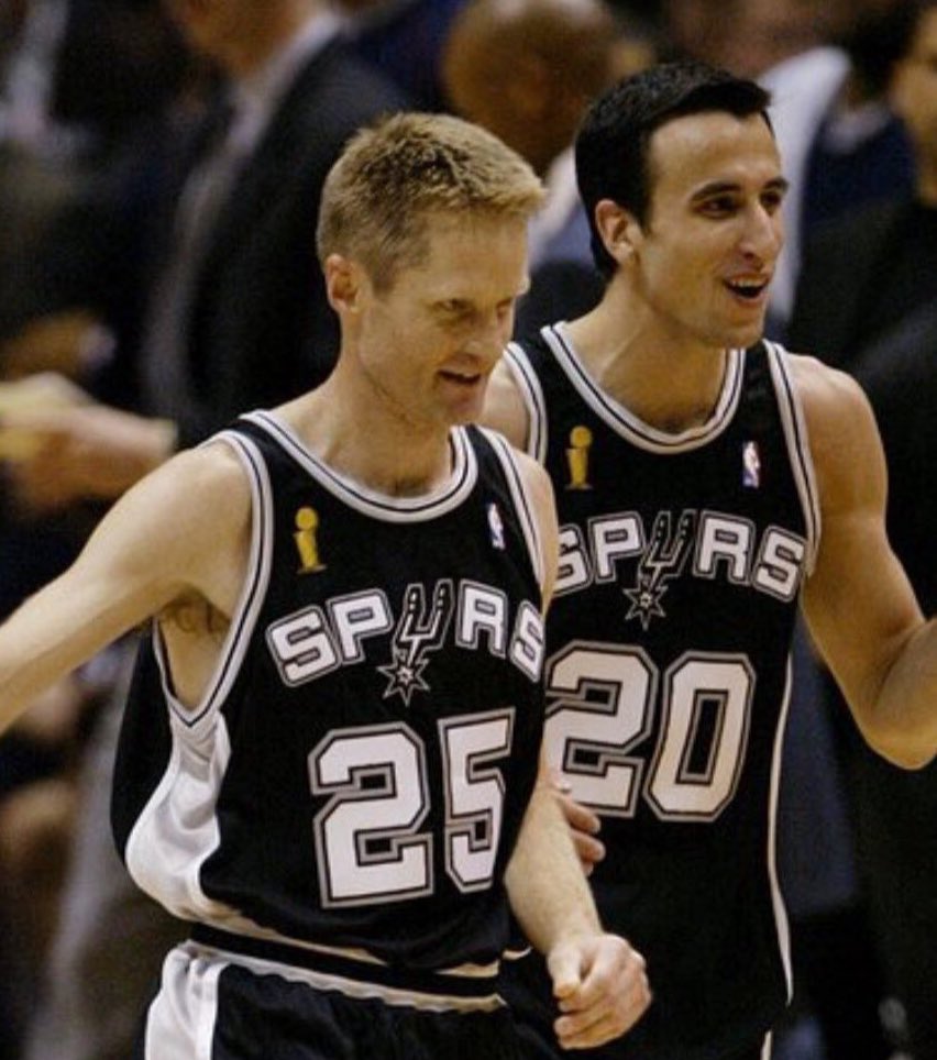 steve kerr spurs jersey