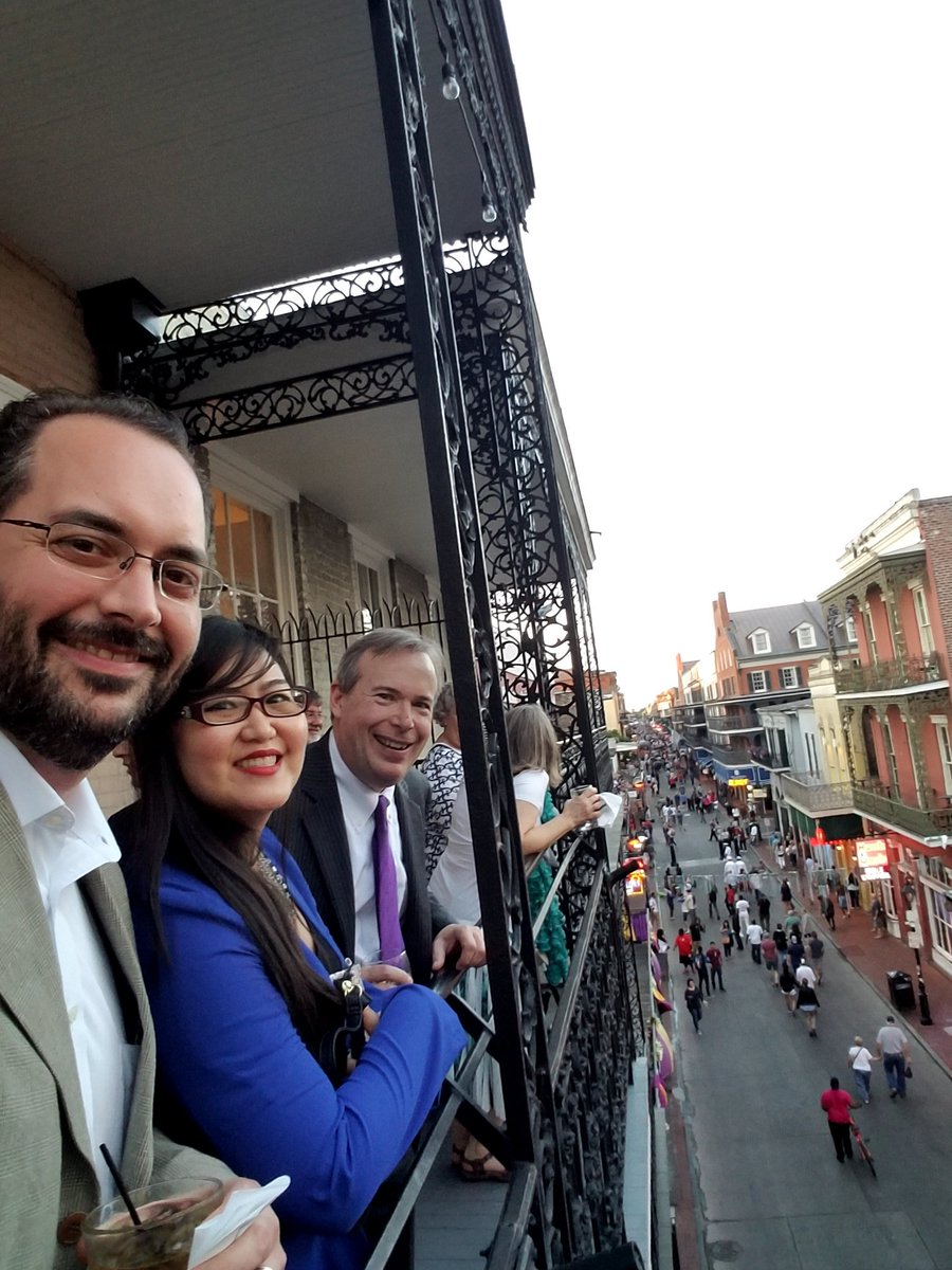 AngieTranMktg's tweet photo. Thanks @AmericanCable for hosting an incredible dinner with so much NoLa spirit! #IPVision18 @NTCAconnect https://t.co/SvrnKEqdoO