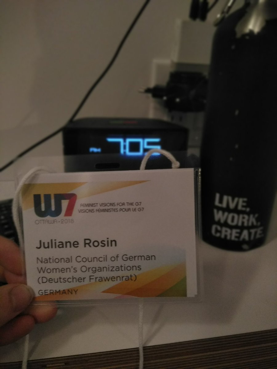 JuliRosin's tweet photo. Today,  I'll join #W7Canada working group on #WomensEconomicEmpowerment to create bridges to #W20 &amp; to include the outcomes of our @WomenTwenty_Ger national panel this February as well as the recommendations of last year's W20 Implementation Plan. So many dots to connect 💛 https://t.co/txCx0rGGYF