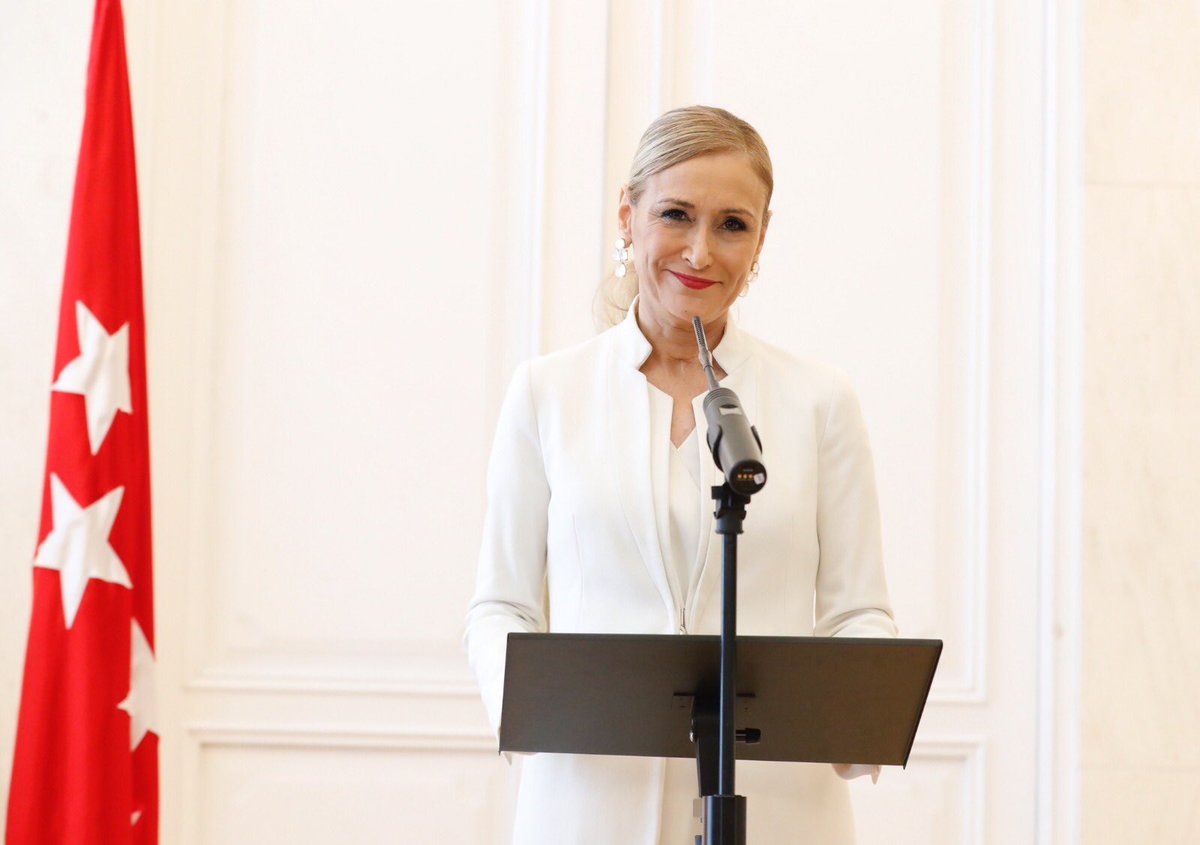 Cristina Cifuentes tweet media
